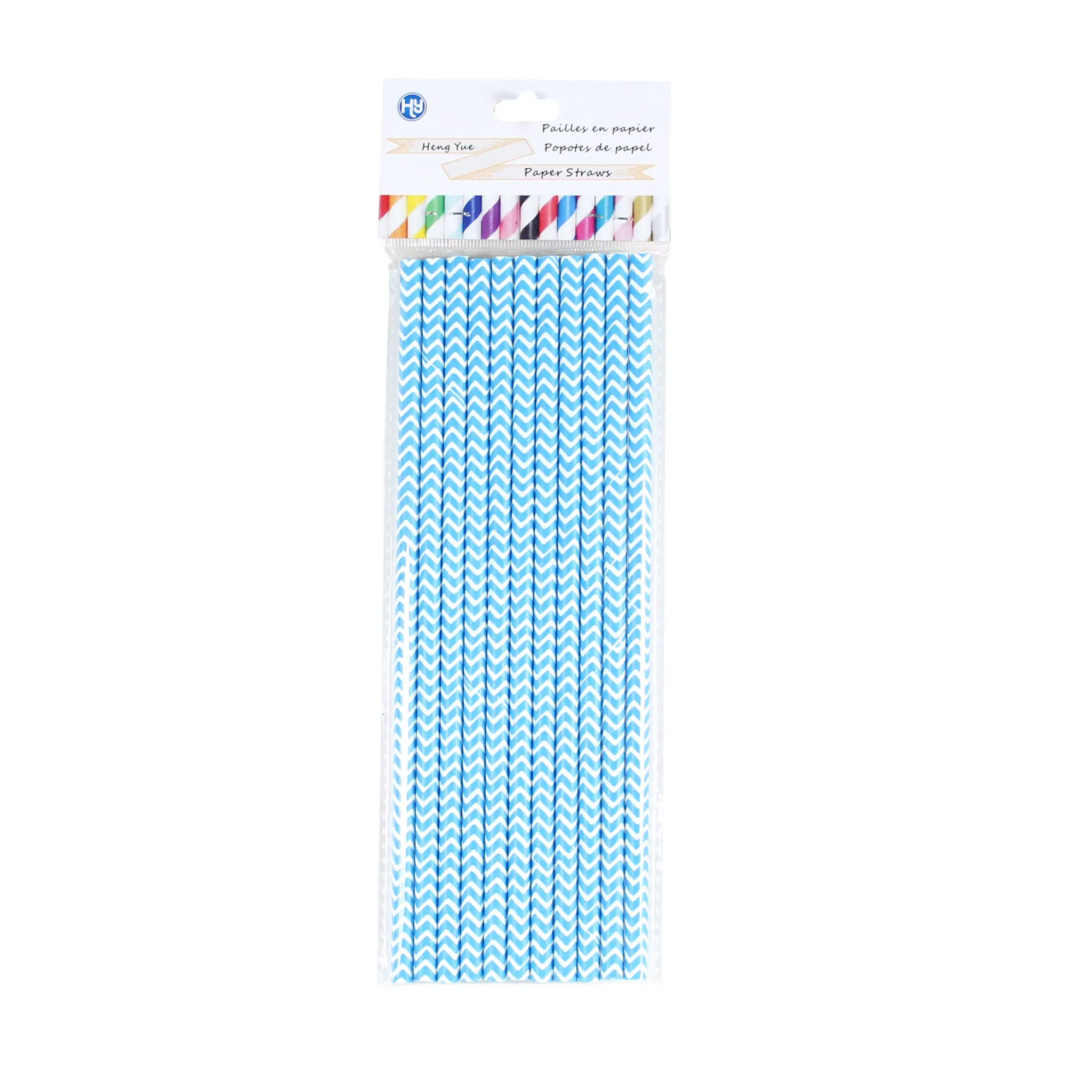 100pcs/bag High Quality Virgin Wood Pulp Paper Straws 6*197 mm Independent Packaging Paper Straws Disposable Kraft Paper Straws