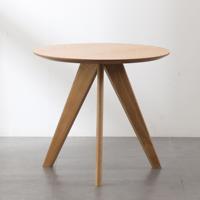 Table basse ronde en bois de style nordique moderne pour salon, mobilier d'intérieur de haute qualité, vente en gros directe usine