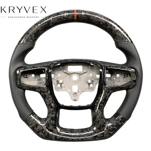 Volant en cuir et fibre de carbone haute performance personnalisé Kryvex pour Chevrolet <span class=keywords><strong>Corvette</strong></span> C7 Stingray Z51 pour ZR1 Coupé 2013-2019 - Product Image 1