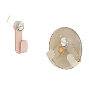 Wall Mounted <b>Pot</b> <b>Lid</b> <b>Holder</b> With Suction Cup Kitchen Storage Rack Multifunctional Corner Design <b>For</b> Easy Cleaning - Product Image 2