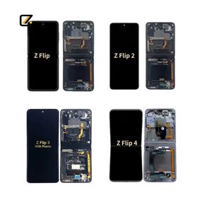 Écran LCD de remplacement en gros pour téléphones mobiles Samsung Galaxy Z Fold Flip 2 <span class=keywords><strong>3</strong></span> <span class=keywords><strong>4</strong></span> 5G – Écran tactile - Product Image 1