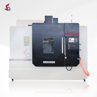 Centre d'usinage CNC vertical 3 axes avec commande GSK, broche simple, cône BT40, capacité robuste