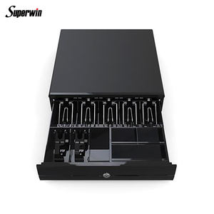 Superwin usine vente directe pas cher 7 plateau d'argent, 3 plateau de caisse cas <span class=keywords><strong>405</strong></span> en acier tiroir-caisse - Product Image 5