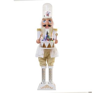 Cadeaux décoratifs de Noël faits à la main, casse-noisettes lumineux avec <span class=keywords><strong>effet</strong></span> de <span class=keywords><strong>neige</strong></span>, ornements artisanaux pour la maison et guirlandes de Noël - Product Image 5