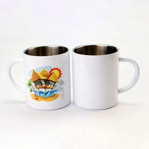 220ml Mousqueton Tasse En Gros Double Paroi En Acier Inoxydable Tasse À Café Camping Gobelets Avec Mousqueton Tasse - Product Image 1