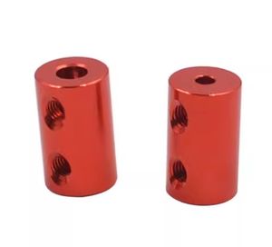 3D プリンター赤色アルミニウムフレキシブルシャフトカップリング 4*5mm ステッピングモーターおよびボールねじ用 - Product Image 1
