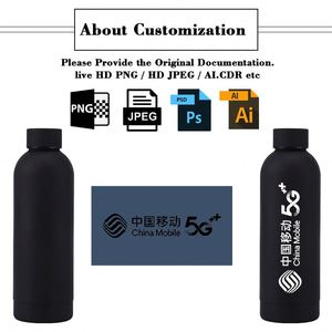 Bouteille d'eau isotherme sous vide 500 ml pour cadeaux d'entreprise, promotion, avec logo personnalisé imprimé - Product Image 6