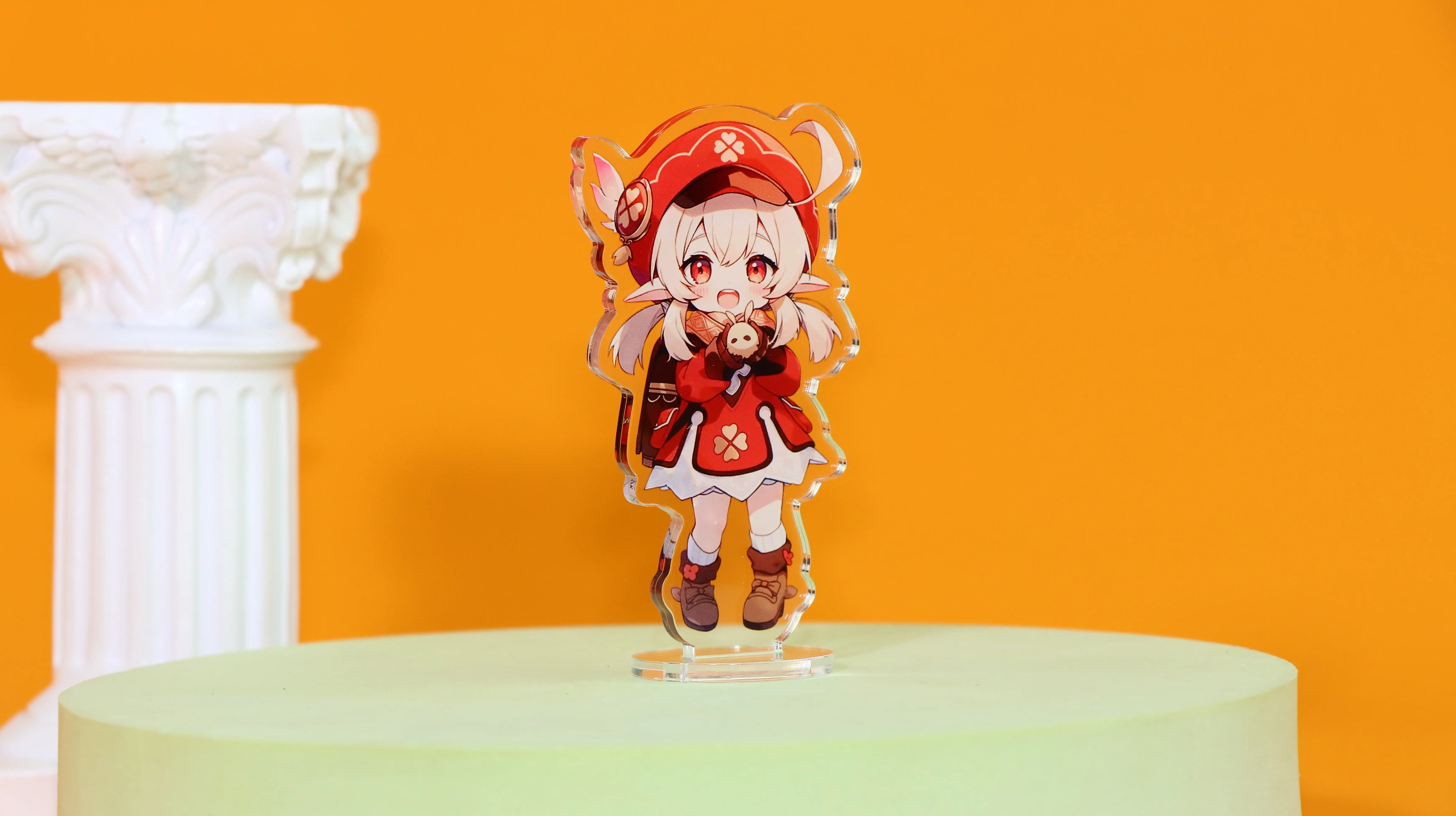Individuelles Anime-Kunststoff-Stand-Auf-Cartoon-Acryl-Figur-Modell Stand-By-Gaming-Geschenke für Fans Geburtstagsgeschenk
