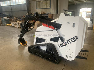 中国小型反铲滑行履带式装载机，带柴油/汽油/锂电池发动机 - Product Image 3