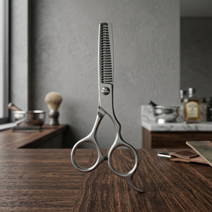 Tijeras de Acero Inoxidable ASAP para Diestros, Mango Largo de 7 Pulgadas, Borde Dentado de 26 Dientes, Multiusos, Hojas Afiladas de Alta Resistencia para Cabello - Product Image 1