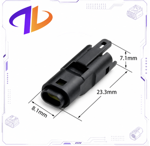 Connecteur de borne automobile fiable et durable à 2 broches de haute qualité 52213-0211, connecteur de fil électrique pour voiture - Product Image 3