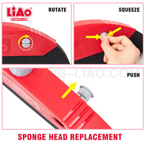 <span class=keywords><strong>Balai</strong></span> magique LiAo <span class=keywords><strong>Balai</strong></span> <span class=keywords><strong>éponge</strong></span> domestique facile à balayer avec <span class=keywords><strong>manche</strong></span> <span class=keywords><strong>télescopique</strong></span> en métal pour le nettoyage de la poussière et des cheveux - Product Image 6