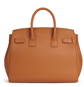 Bolso de Mano de Cuero PU de Diseño Personalizado para Mujer, Bolso de Mano Vegetariano con Asa Superior, Estilo Clásico de Lichi, Bolso de Lujo para Mujer - Product Image 5