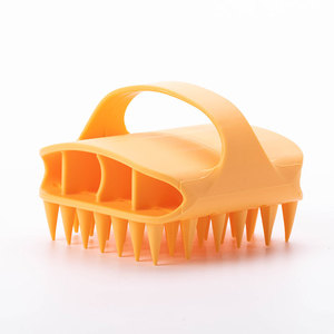 2 in 1 Hair Scrubber <b>Scalp</b> Stimulator Exfoliator Brush Silicone <b>Scalp</b> <b>Massager</b> Shampoo Brush for Hair Growth Dandruff Removal - Product Image 6