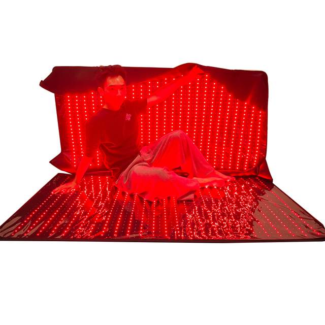 2024 New Arrival Commercial Use 180x90cm Full Body Relax Mucle Pain Relief Red Light Therapy Blanket Bed