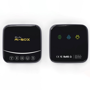 กล่อง Fuallwin อัจฉริยะควบคุมด้วยเสียง รองรับ CarPlay AI Box เชื่อมต่อไร้สาย Android Auto กล่อง Car Play AI Box พร้อมวิดีโอ 4K สำหรับ <span class=keywords><strong>Apple</strong></span> - Product Image 6