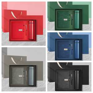 Wholesale Customizable Luxury Business <strong>Gift</strong> Set A5 Leather Notebook Pen and Thermos for Corporate Promotion and Marketing <strong>Gifts</strong> - Product Image 2