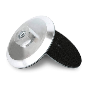 Platorello in Alluminio da 100mm (4 Pollici) con Attacco a Gancio e Anello e Albero M14 per Smerigliatrice Angolare, Personalizzazione Accettata - Product Image 4