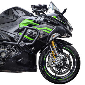 <span class=keywords><strong>Amortisseur</strong></span> avant de <span class=keywords><strong>moto</strong></span> GS Kui Shocks, conception inversée pour Ninja400, véhicule spécial, état neuf, suspension de fourche avant - Product Image 6