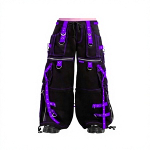 Pantalones Góticos para Hombre 2026, Unisex, Corte Casual, Moda Urbana Oscura, Multibolsillos, Personalizables - Product Image 1