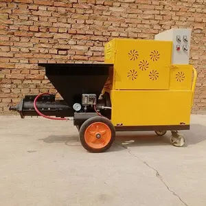 günstig 220V 15M3/H wandputzmaschine automatische Mörtel-Sprühmaschine Farb-Sprühmaschine