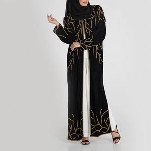 Abito in Velluto Plissettato <span class=keywords><strong>di</strong></span> Alta Qualità per Donna, Ultimi Modelli <span class=keywords><strong>di</strong></span> Abaya alla <span class=keywords><strong>Moda</strong></span> 2019 - Product Image 1