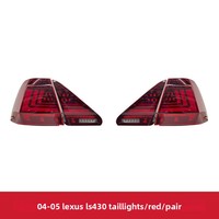 Feux arrière pour Lexus LS430 2001-2005 avec feux de jour LED modifiés et clignotants séquentiels