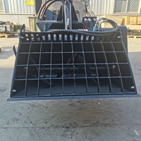 Godet hydraulique pour chargeuse compacte avec pompe et composants d'engrenage pour le mélange de béton et de mortier