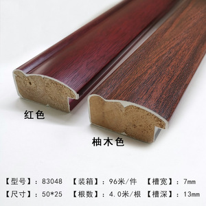 Solid Wood Edge Trim Molding 83048 Series Durable For <b>Frame</b> And <b>Gallery</b> Use - Product Image 5