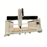 Imprimante 3D industrielle PP ABS pour le bois, l'aluminium, les moules en mousse avec routeur CNC 5 axes