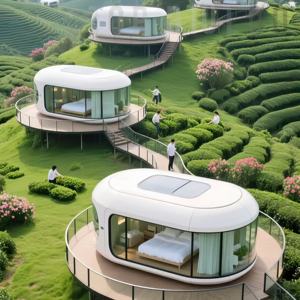 Trasformazione creativa della stanza del contenitore per il caffè del negozio di tè del latte di Netflix sulla strada commerciale - Product Image 1