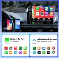 Dongle sans fil CarPlay Android Auto pour voiture d'origine avec CarPlay filaire, adaptateur CarPlay sans fil, connexion rapide Bluetooth Wifi