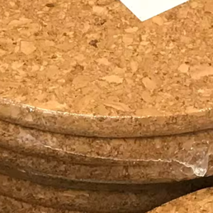 Round <strong>Cork</strong> Placemats 38cm Heat <strong>Insulation</strong> Kitchen Pads - Product Image 4