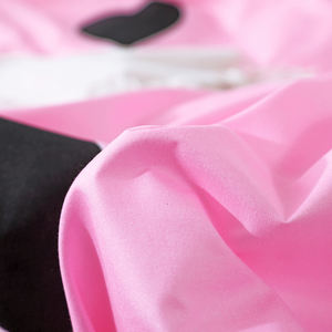 Ensemble de literie imprimé coeur rose Ensemble de housse de couette respirante douce de qualité supérieure - Product Image 5