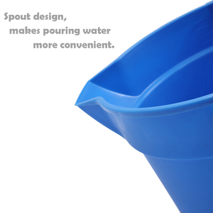 Commercial Cleaning <strong>Bucket</strong> and Mop 14QT Heavy Duty Plastic <strong>Bucket</strong> with <strong>Fill</strong> Lines - Product Image 4