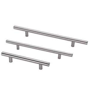 Thiết kế Hiện Đại Đồ nội thất bằng thép không gỉ t Bar ngăn kéo tủ tủ xử lý núm nhà bếp kéo xử lý - Product Image 2