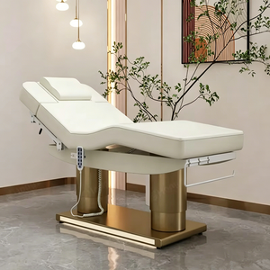 Lit de spa moderne réglable de haute qualité avec éponge chauffante incurvée haute densité pour usage en salon - Product Image 5