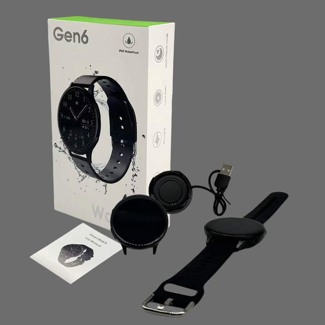 New High Quality QW33 GEN6 Smart Watch for Men Sports Fitness Watches for Android Ios Smartwatch Montre Intelligente Hombre