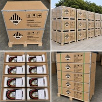 Batterie de rack de serveur Kinpower LV1, montage en rack, 51,2 V, 100 Ah, 10 kW, 20 kW, 30 kW, batterie au lithium pour rack de serveur, 15 unités connectées