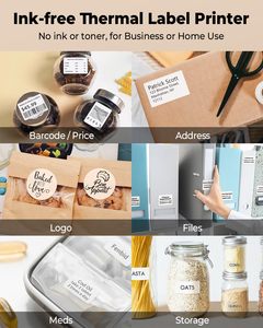 Phomemo M110 xách tay nhãn nhiệt máy in mã vạch giao diện USB <span class=keywords><strong>Android</strong></span> IOS PC/Mac điện thoại/máy tính bảng/PC/MAC Hãng sản xuất nhãn - Product Image 5