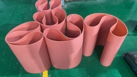 Bande transporteuse en silicone sans fin résistante à la chaleur TRX pour machine à fabriquer des sacs à fermeture éclair