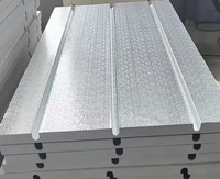 XPS avec plaque en aluminium, panneaux de chauffage au sol de haute qualité, système de chauffage au sol à sec, panneaux d'isolation intérieurs, panneaux XPS