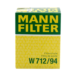 Filtro de aceite MANN Original de <span class=keywords><strong>Alemania</strong></span> W712/94 certificados incluidos para <span class=keywords><strong>Audi</strong></span>/Seat/VW OEM 03C 115 561 D 03C 115 561 H - Product Image 1