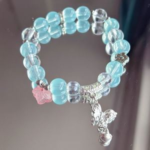 Butterfly Star Moon Flower Pendant Glazed <b>Bracelet</b> with Colorful <b>Beads</b> Beauty Accessory Lucky <b>Bracelet</b> Jewelry Gift <b>Bead</b> Chain - Product Image 3
