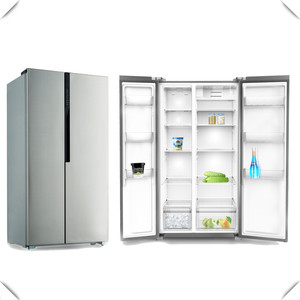 Réfrigérateur à portes françaises 4 portes avec distributeur d'eau intégré, grande capacité pour cuisine familiale, certifié CE CB EMC ERP ENERGY STAR - Product Image 3