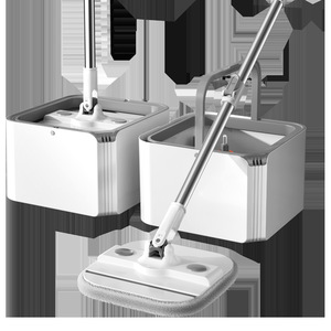 Spin <b>Mop</b> With Separation Bucket <b>Microfiber</b> Floor Cleaning Tool For Home Use - Product Image 1