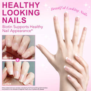 Suplemento Vitamínico SOLOTREE 5000 Mcg con Biotina, Aceite de Argán, Ácido Hialurónico, Colágeno y <span class=keywords><strong>Complejo</strong></span> de Queratina para la Salud del Cabello, la Piel y las Uñas - Product Image 5