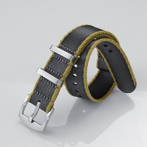 Venta al por mayor <span class=keywords><strong>correa</strong></span> de <span class=keywords><strong>reloj</strong></span> personalizada <span class=keywords><strong>correa</strong></span> de nailon 20 22mm tipo universal tropas deportivas bolsa de paracaídas <span class=keywords><strong>correa</strong></span> de <span class=keywords><strong>reloj</strong></span> de piloto para la venta - Product Image 4