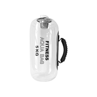 Sac d'eau gonflable en PVC pour fitness, conteneur de poids transparent, sac d'eau de sport, dispositif d'équilibre pour yoga