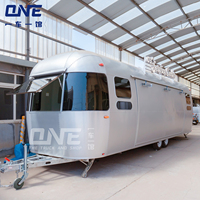 Camper Van Hot Dog Ice Cream Aluminium Oxide Truck Catering Restaurant Equipment Mobile Food Truck Food Trailers Fully Equipped